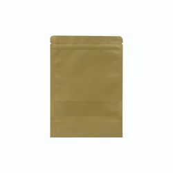 BOLSA CAFE PAP/PVC VENT/ZIP 09x14+3 (50)