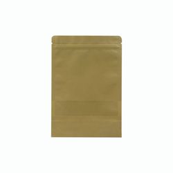 BOLSA CAFE PAP/PVC VENT/ZIP 10X15+3 (50)