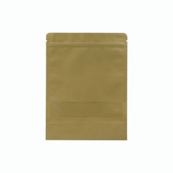 BOLSA CAFE PAP/PVC VENT/ZIP 14X20+4 (50)