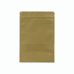BOLSA CAFE PAP/PVC VENT/ZIP 16X22+4 (50)
