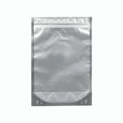 BOLSA ZIPPER PLASTICO & ALUM 18X26+4