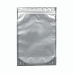BOLSA ZIPPER PLASTICO & ALUM 21X35+5