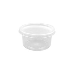 POTE 180 CC TRANSP. CON TAPA S.G.